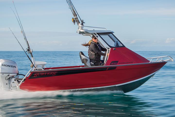 Surtees 540 Workmate Hardtop - Best aluminium fishing boat, New Zealand