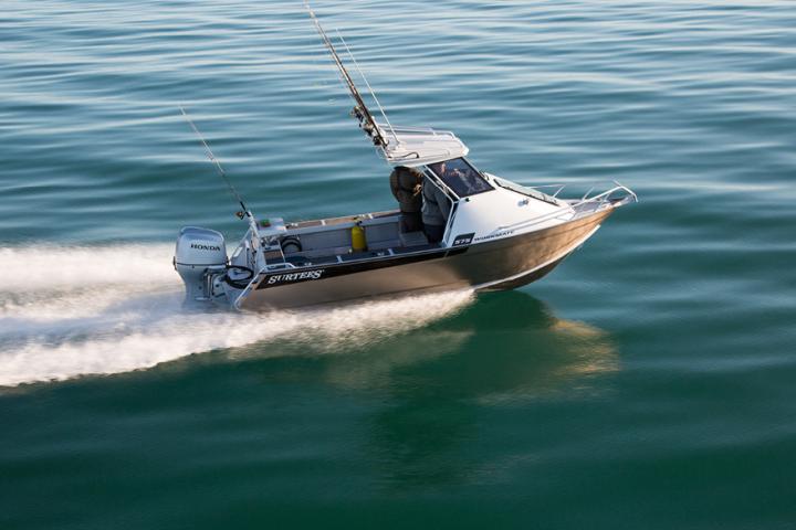 Surtees 575 Workmate Hardtop - Best aluminium fishing boat, New Zealand